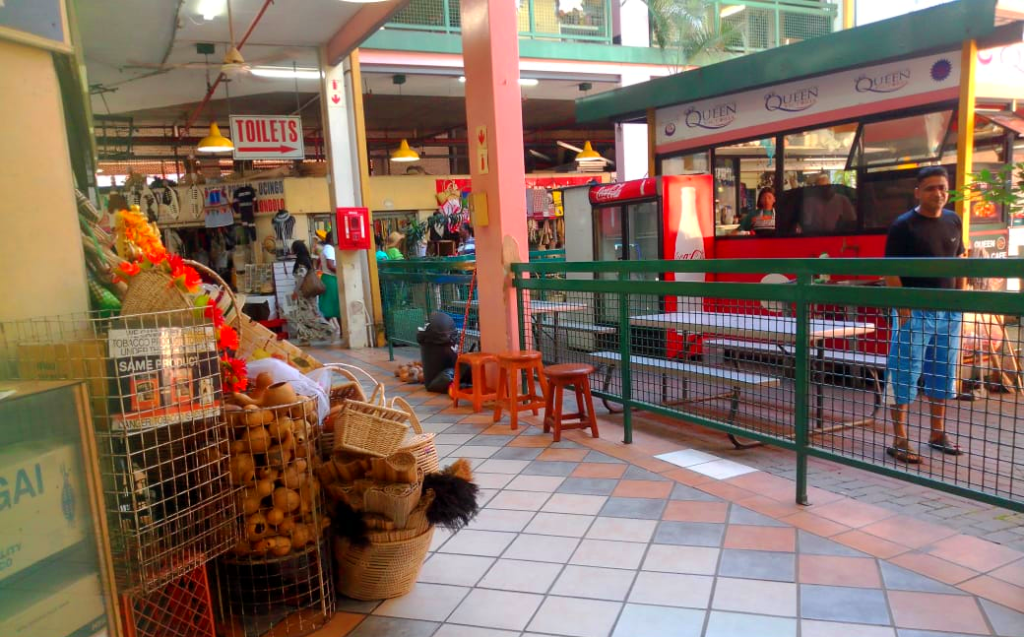 the Victoria Street Market